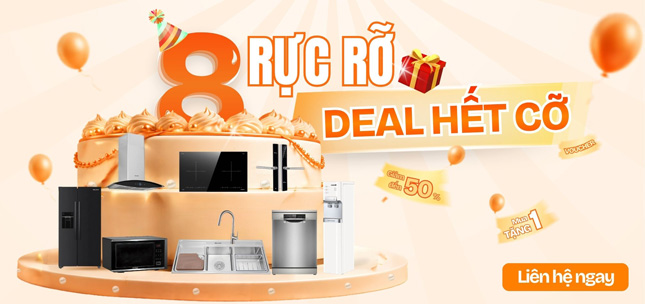 8 rực rỡ Deal hết cỡ