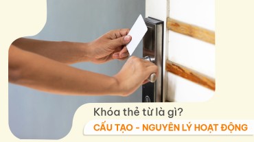 Khóa thẻ từ là gì? Cấu tạo, nguyên lý hoạt động và những điều cần biết