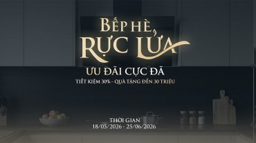 Bếp hè rực lửa cùng Malloca