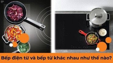 Bếp điện từ và bếp từ khác nhau như thế nào?