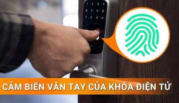 [Góc giải đáp] Cảm biến vân tay của khóa vân tay là gì?