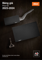 Catalogue Blum - Bảng giá 2023 - 2024