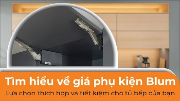 Tìm hiểu về giá phụ kiện Blum: Lựa chọn thích hợp và tiết kiệm