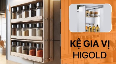 Kệ gia vị Higold - Sự hoàn hảo cho không gian bếp hiện đại