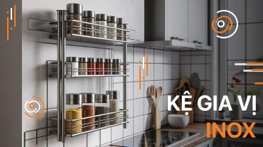Sự sang trọng và chất lượng của kệ gia vị inox trong không gian bếp