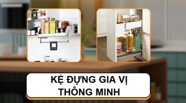 Tìm hiểu kệ đựng gia vị thông minh: Lựa chọn lý tưởng cho mọi căn bếp