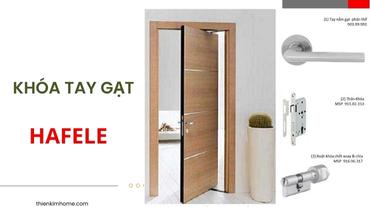 Khóa tay gạt Hafele - phụ kiện chính hãng