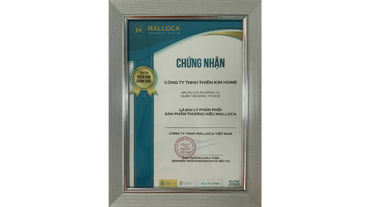 Chứng nhận phân phối Malloca