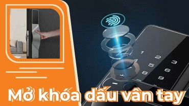 Mở khóa dấu vân tay: Độ chính xác và tiện lợi trong bảo mật truy cập
