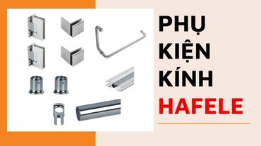 Phụ kiện cửa lùa kính Hafele chính hãng