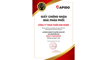 Chứng nhận phân phối Rapido