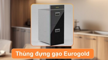 Thùng đựng gạo Eurogold - Bảo quản gạo lý tưởng và tiện ích