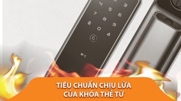 Những điều cần biết về tiêu chuẩn chịu lửa của khóa từ