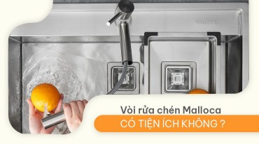 Vòi rửa chén Malloca có tiện ích không? | Thiên Kim Home