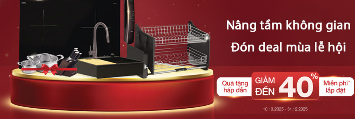 Nâng tầm không gian đón deal mùa lễ hội cùng Hafele Nâng tầm không gian đón deal mùa lễ hội cùng Hafele