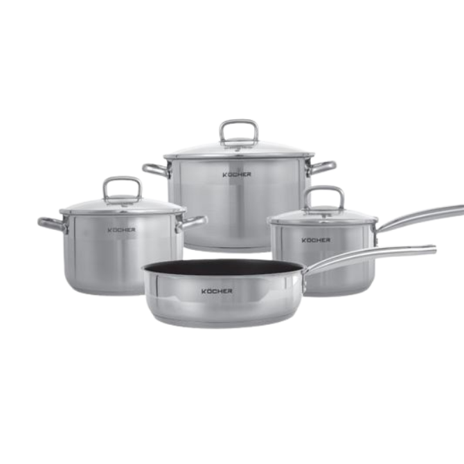 Bộ nồi 4 món Kocher LUBECK PRO