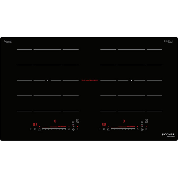 Bếp từ 2 vùng nấu Kocher DI-616Plus