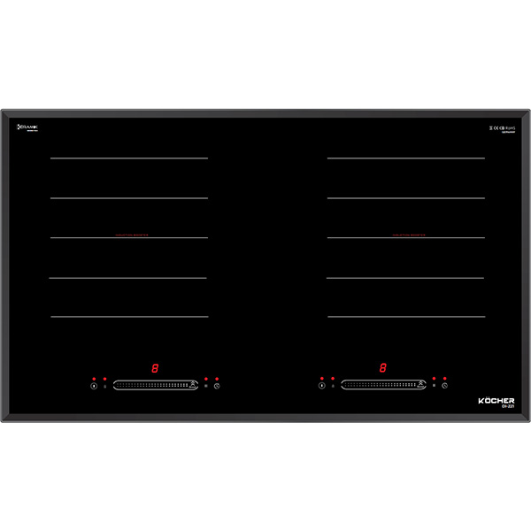 Bếp từ 2 vùng nấu Kocher DI-221 Bếp từ 2 vùng nấu Kocher DI-221