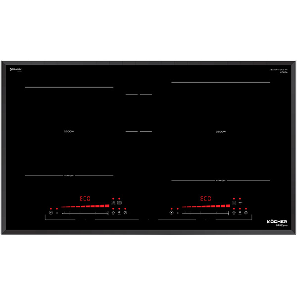 Bếp từ 2 vùng nấu Kocher DI-333Pro Bếp từ 2 vùng nấu Kocher DI-333Pro