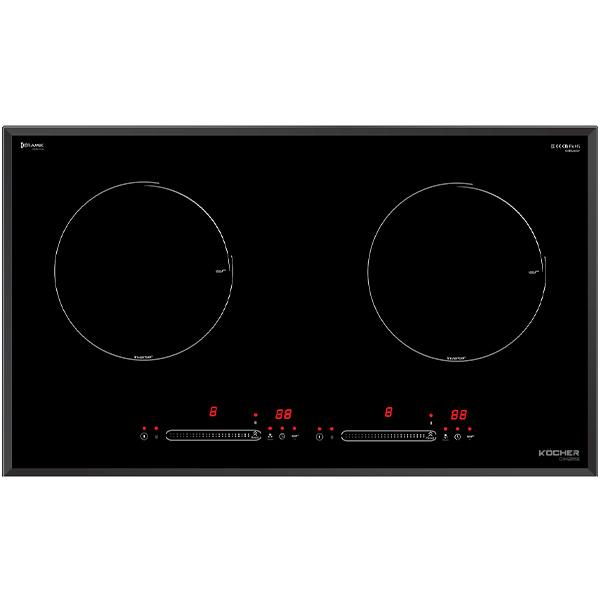 Bếp từ 2 vùng nấu Kocher DI-628SE Bếp từ 2 vùng nấu Kocher DI-628SE