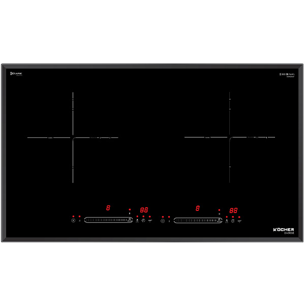 Bếp từ 2 vùng nấu Kocher DI-616SE Bếp từ 2 vùng nấu Kocher DI-616SE