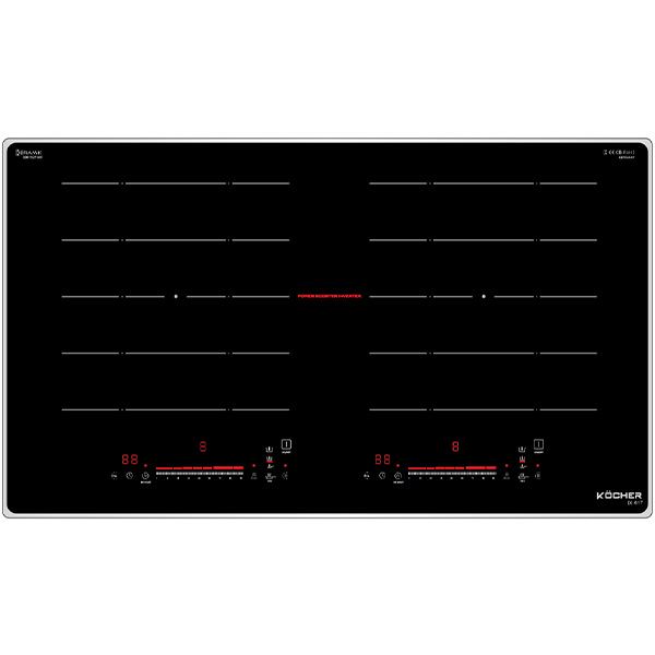 Bếp từ 2 vùng nấu Kocher DI-617 Bếp từ 2 vùng nấu Kocher DI-617