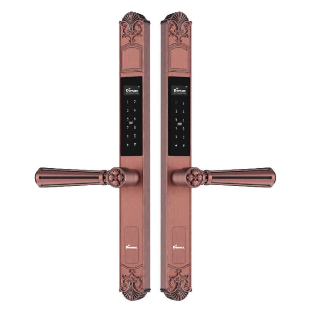 Khoá vân tay cửa nhôm Demax EL686 AC Wifi App