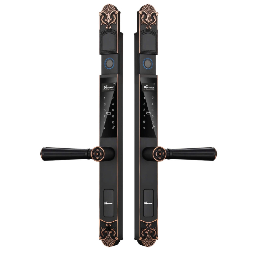 Khoá vân tay cửa nhôm Demax EL686 CB Wifi App