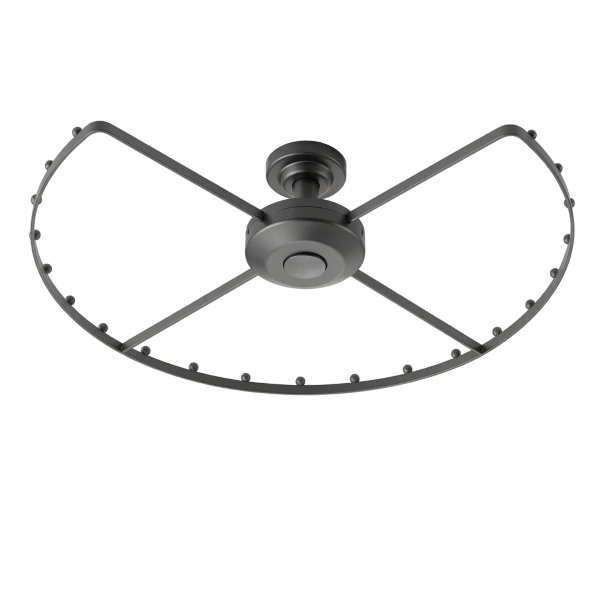 Giá Treo Trần Góc Tủ Quần Áo 270o “Xoay 360o” Grandx XM.270A1