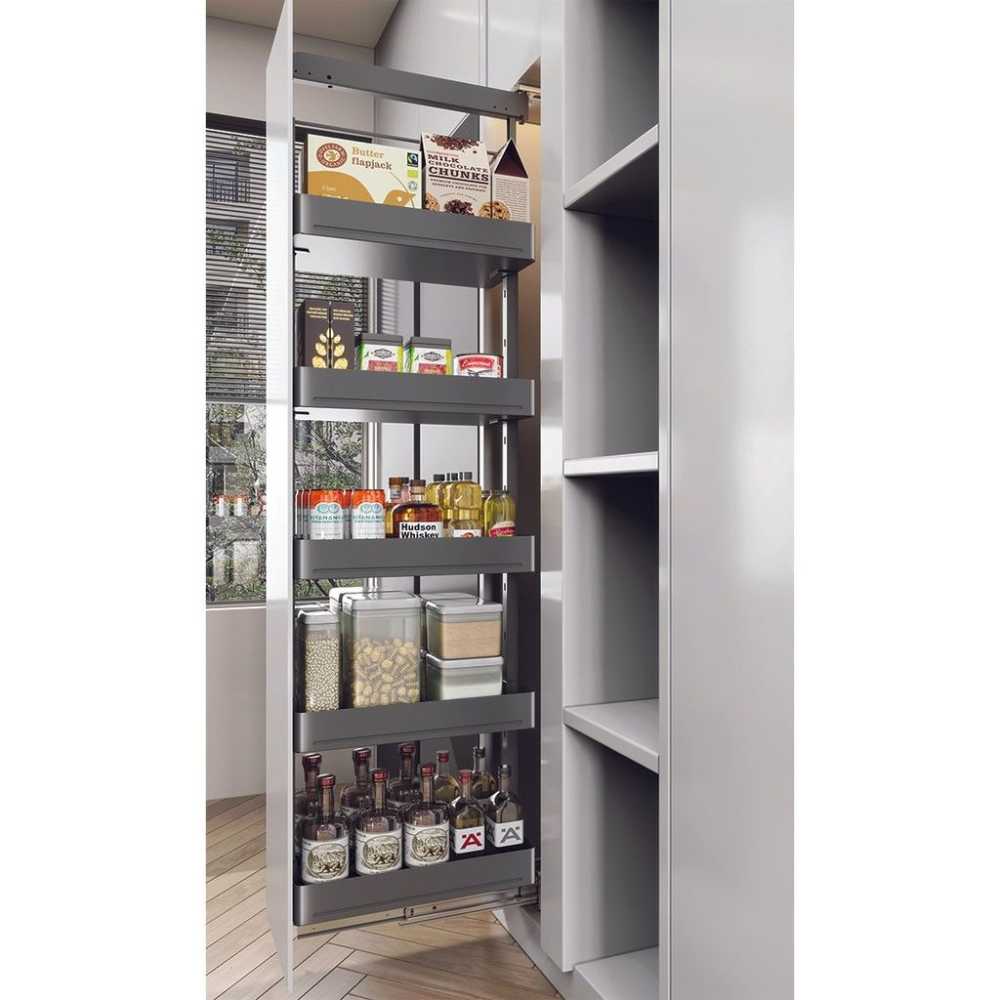 Rổ tủ đồ khô cánh kéo Utension 400 mm Hafele 504.68.390