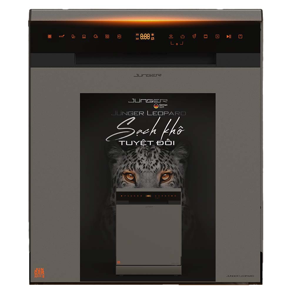 Máy rửa chén bát 15 bộ Junger Leopard DWJ-163-MS