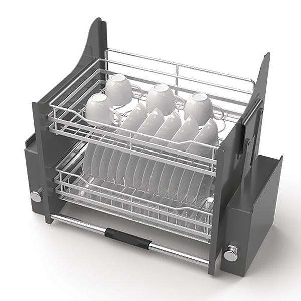 Kệ bát đĩa nâng hạ lento Hafele 504.76.407