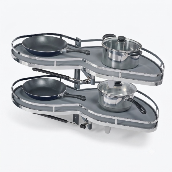 Kệ Góc Liên Hoàn Hình Lá Grandx XM.420SR (Phải)