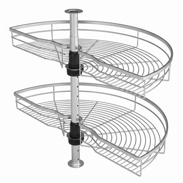 Kệ Góc Mâm Xoay Góc Mở 1/2 - 180o Grandx XC.180.80S