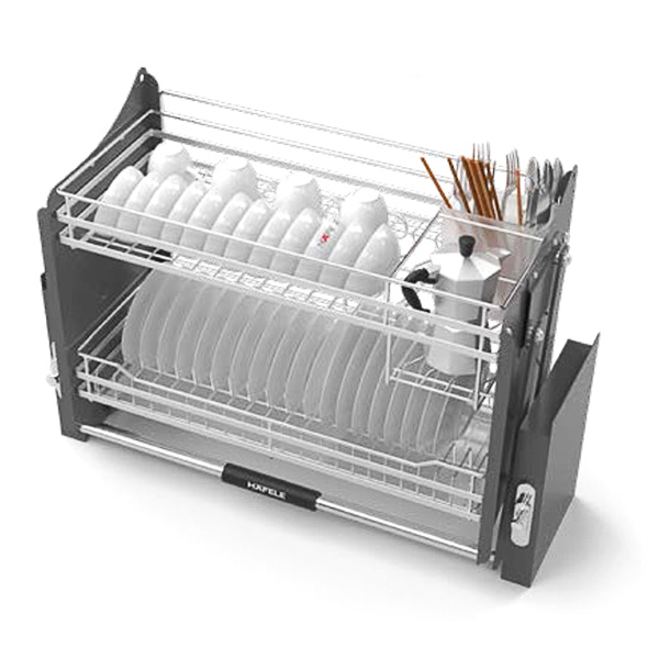 Kệ chén dĩa nâng hạ Hafele 504.76.019