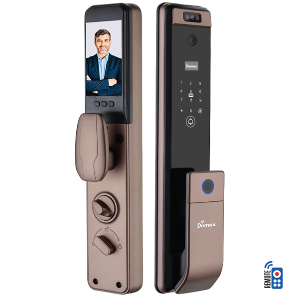 Khoá điện tử Face ID 3D Demax SL916 CB App Remote