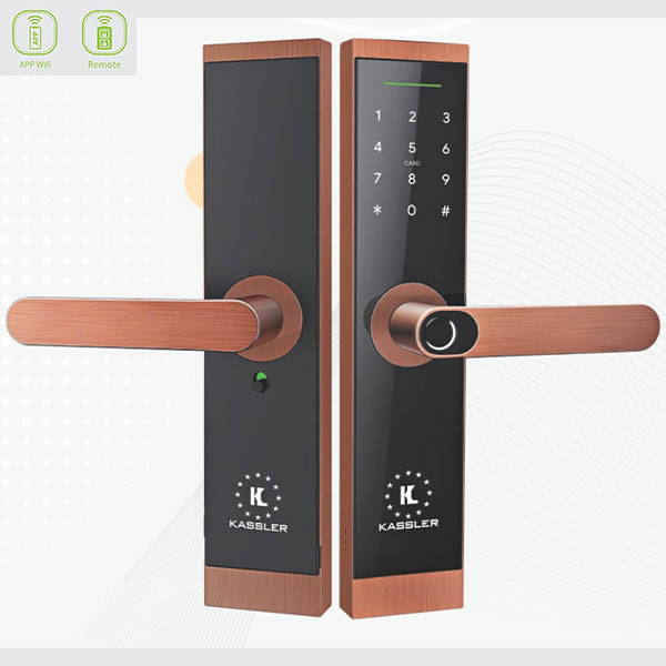 Khóa điện tử Kassler KL-567 Copper App Remote Khóa điện tử Kassler KL-567 Copper App Remote