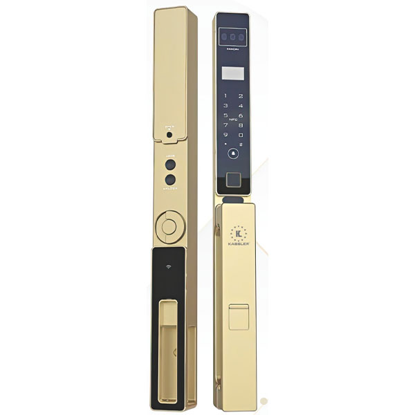 Khóa điện tử Kassler KL-599 CNC - VF Champage Gold App Khóa điện tử Kassler KL-599 CNC - VF Champage Gold App