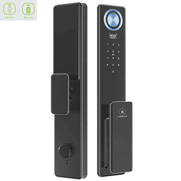 Khóa điện tử Kassler KL-809 CNC Black App Remote Khóa điện tử Kassler KL-809 CNC Black App Remote