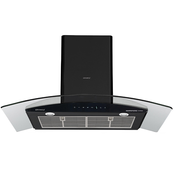 Máy hút mùi kính cong áp tường Grandx GX H70C62B