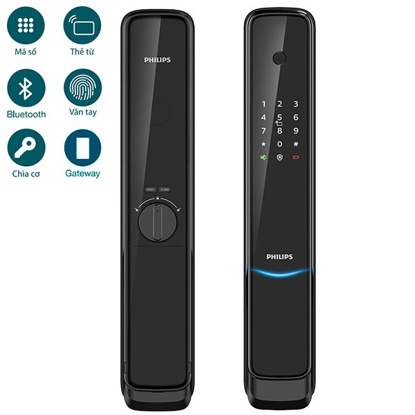 Khóa điện tử Philips 9300 - đen