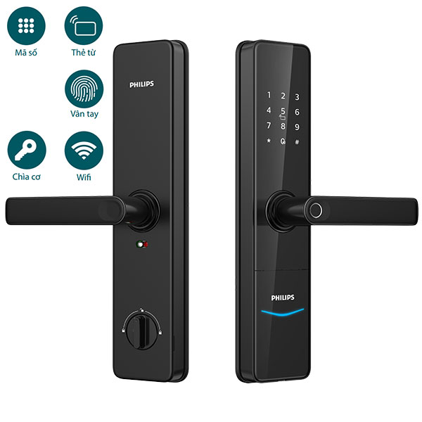 Khóa điện tử Philips DDL603E-HWS