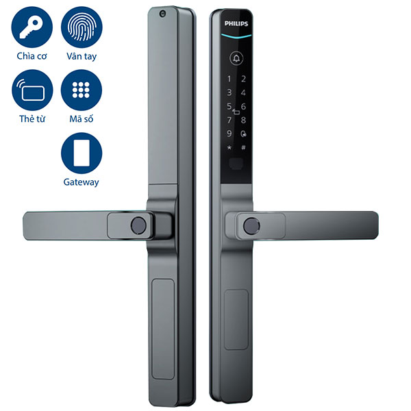 khóa điện tử Philips DDL611-18HBS