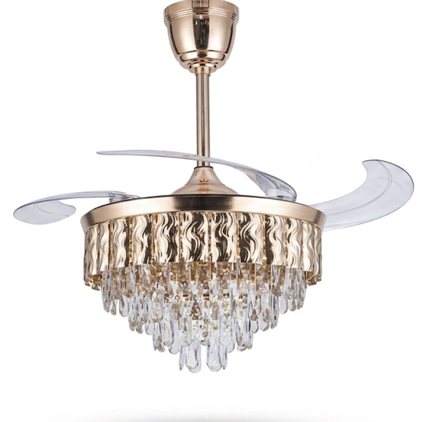 Quạt trần đèn giấu cánh FL HD-401