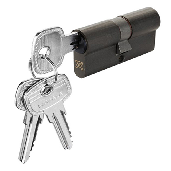 Ruột Khóa 2 Đầu Chìa 71mm Hafele 916.63.904