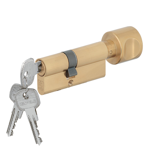 Ruột Khóa 1 Đầu Vặn 1 Đầu Chìa 60mm Hafele 916.96.662