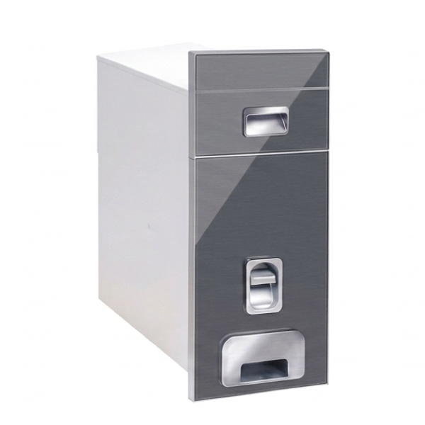 Thùng gạo mặt kính nút nhấn GrandX XR.G302G