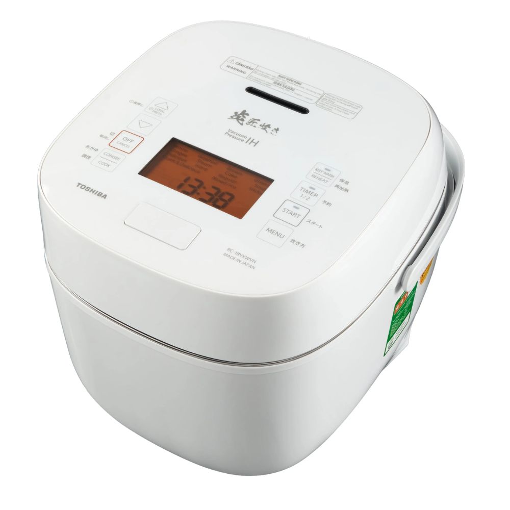 Nồi cơm cao tần áp suất chân không Toshiba RC-18VXWVN(W)