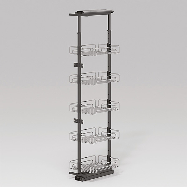 Rổ tủ đồ khô Hafele 595.71.047 Kara Pull SUS304 ovan 400 mm