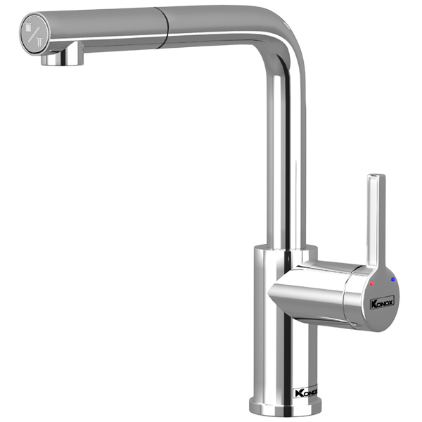 Vòi rửa chén Konox Lumo Smart Chrome